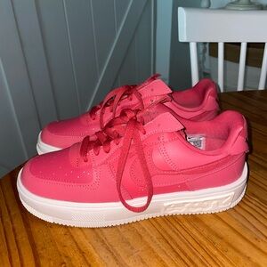 Nike Air Force 1 Fontanka Archaeo Pink/Archaeo Pink DA7024-601 Women's Size 8